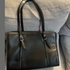 ビジネスバッグ トートバッグ 肩掛け 黒 就活 リクルート