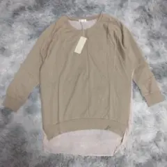 新品❗定価9千円超え❗【deux mille ans】 ブラウンカットソー M
