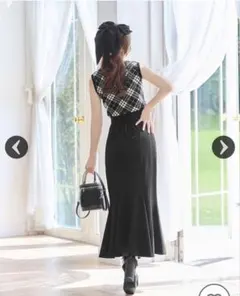 大人の美脚スカート ミシェルマカロン
