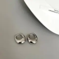 再入荷♡　シルバー　S925　フープ　リング　シンプル　ユニセックス　韓国