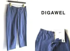 digawel ディガウェル コットン クロップドパンツ 0 ネイビー 日本製