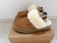 【新品】UGG ファンケット　チェスナット色　25.0