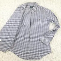 美品◎Ralph Lauren ラルフローレン BDシャツ チェック ポニー刺繍