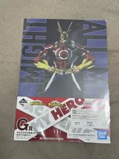 ヒロアカ　オールマイト　緑谷出久　クリアファイル