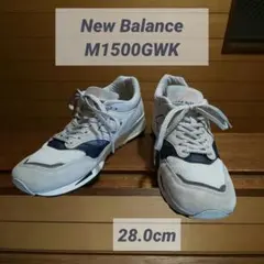 New Balance M1500GWK US10 グレー/ネイビー
