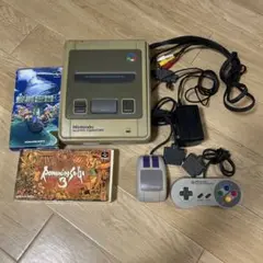 Nintendo Super Famicom 本体 + ソフト2本