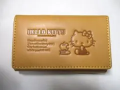 OUTLET 新品 キーケース レディース HELLO KITTY ブランド本革