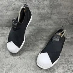 良品【アディダス】（23.5）スニーカー スーパースター スリッポンFW7051