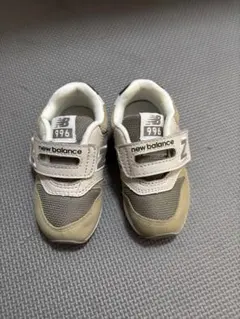 new balance 996 ベビーシューズ グレー/ベージュ