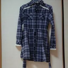 セシルマクビー チェックシャツ