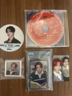 ENHYPEN 1番くじＤ賞、E賞　コースター ヤンマー限定トレカセット　ヒスン