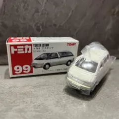 トミカ トヨタエスティマ No.99 1/64 ドア開閉 撮影開封美品　TOMYのサムネイル