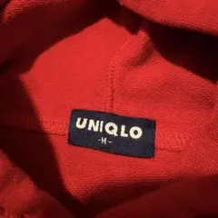UNIQLO OLD UNIQLO Mサイズ　パーカー　赤