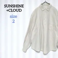 美品 SUNSHINE+CLOUD リネン混 プルオーバー 長袖シャツ XL - メルカリ