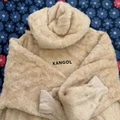 KANGOL ボアブルパーカー ベージュ