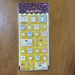 未使用 サンリオ ポムポムプリン タイルシール　サンスター文具