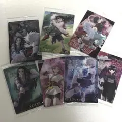 ハンター×ハンター イタジャガ7枚＆カード 8枚＆シール2枚 セット