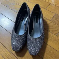 En punto ラメパンプス 24.5cmのサムネイル