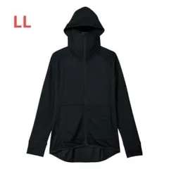 新品クールUVサンシェードパーカーLL ブラック