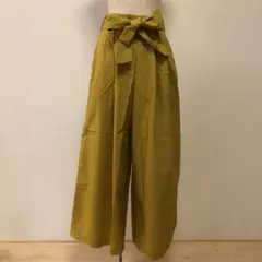 ワイドパンツ ガウチョパンツ