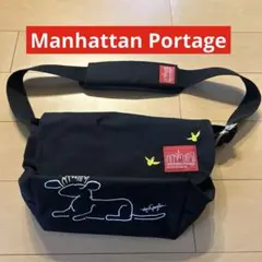 【美品】　マンハッタンポーテージ×マークゴンザレス　メッセンジャーバッグ