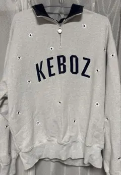 KEBOZ × NICK GEAR ハーフジップ