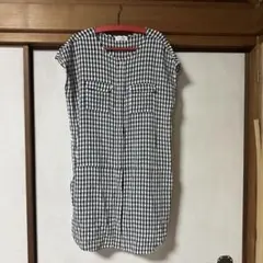 LEPSIM 半袖 ギンガムチェック シャツワンピースのサムネイル