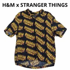kj着用 H&M x STRANGER THINGS 半袖シャツ オープンカラーのサムネイル