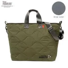 新品ルートート ピーナッツ 2Wey IP.グランデ.キルト.スヌーピー カーキ