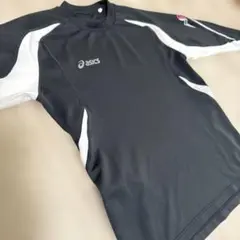asics 長袖 スポーツシャツ ブラック　男性用　Lサイズのサムネイル