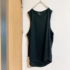 【未使用品・美品】ブラック　メンズ　黒 タンクトップ 2XL ノースリーブ
