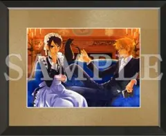 天は赤い河のほとり ユーリ&カイル 篠原千絵 直筆サイン入り 複製原画