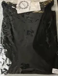 ブラウス レディース 半袖 XLサイズ ブラック