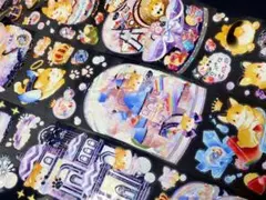 切売 1532★ 海外 マスキングテープ マステ PET 装飾 動物 犬 贝壳光