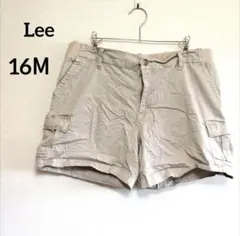 Lee リー カーゴショートパンツ ハーフパンツ ベージュ チノ 16 Mのサムネイル