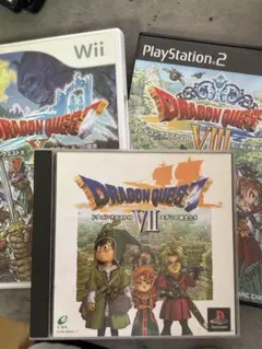 ドラゴンクエストVII・VIII・X まとめ売り ソフト