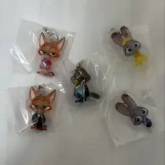 ズートピア2めじるしアクセサリー全５種　コンプリート