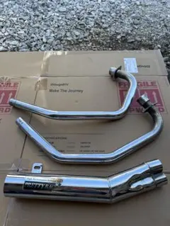PRETTY RACING バイク用 マフラー エキパイセットのサムネイル