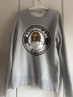 BAPE Year of Monkey スウェット グレー