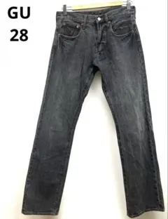 ⭐︎GUデニム⭐︎ダークグレー28サイズ❗️
