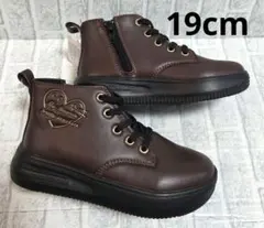 新品未使用　ブーツカット　厚底　スニーカー　ブラウン