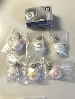 めじるしアクセサリー サンリオキャラクターズ ふわふわスノー コンプリートセット