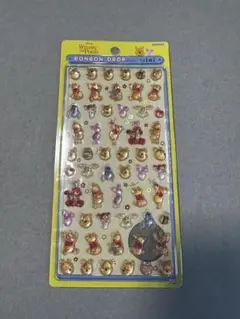 プーさん ボンボンドロップシール mini