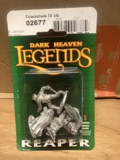 【未開封】Reaper ミニチュア Townsfolk IV 4体セット メタルのサムネイル