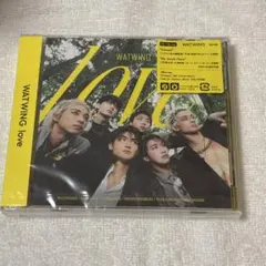 WATWING love Blu-ray