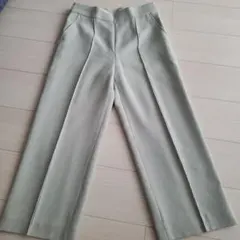 ワイドパンツ センタープレス