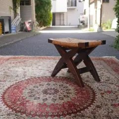 松本民芸家具 ラッシスツール #514型 椅子 腰掛け 管理No.is1※ - メルカリ