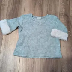 branshes 七分ファー付きあったかカットソー