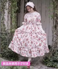 axesfemmekawaiiクラシックベリーワンピース ピンク　新品未使用