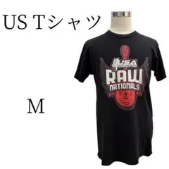 ★美品 US Tシャツ ユーエスティーシャツ ブラック Tシャツ・カットソー M